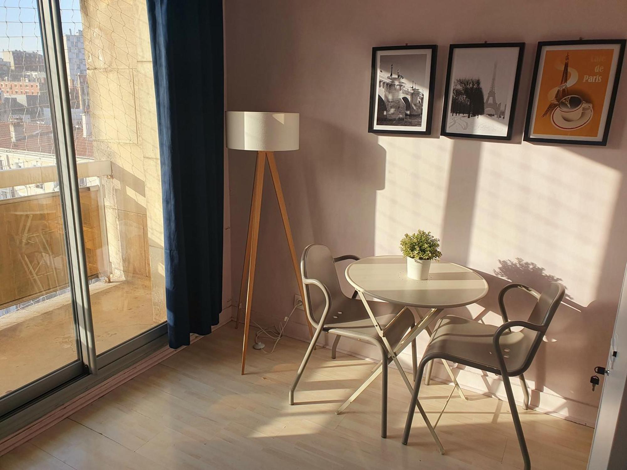 Vue sur Paris - Appartement Ivry-sur-Seine Extérieur photo