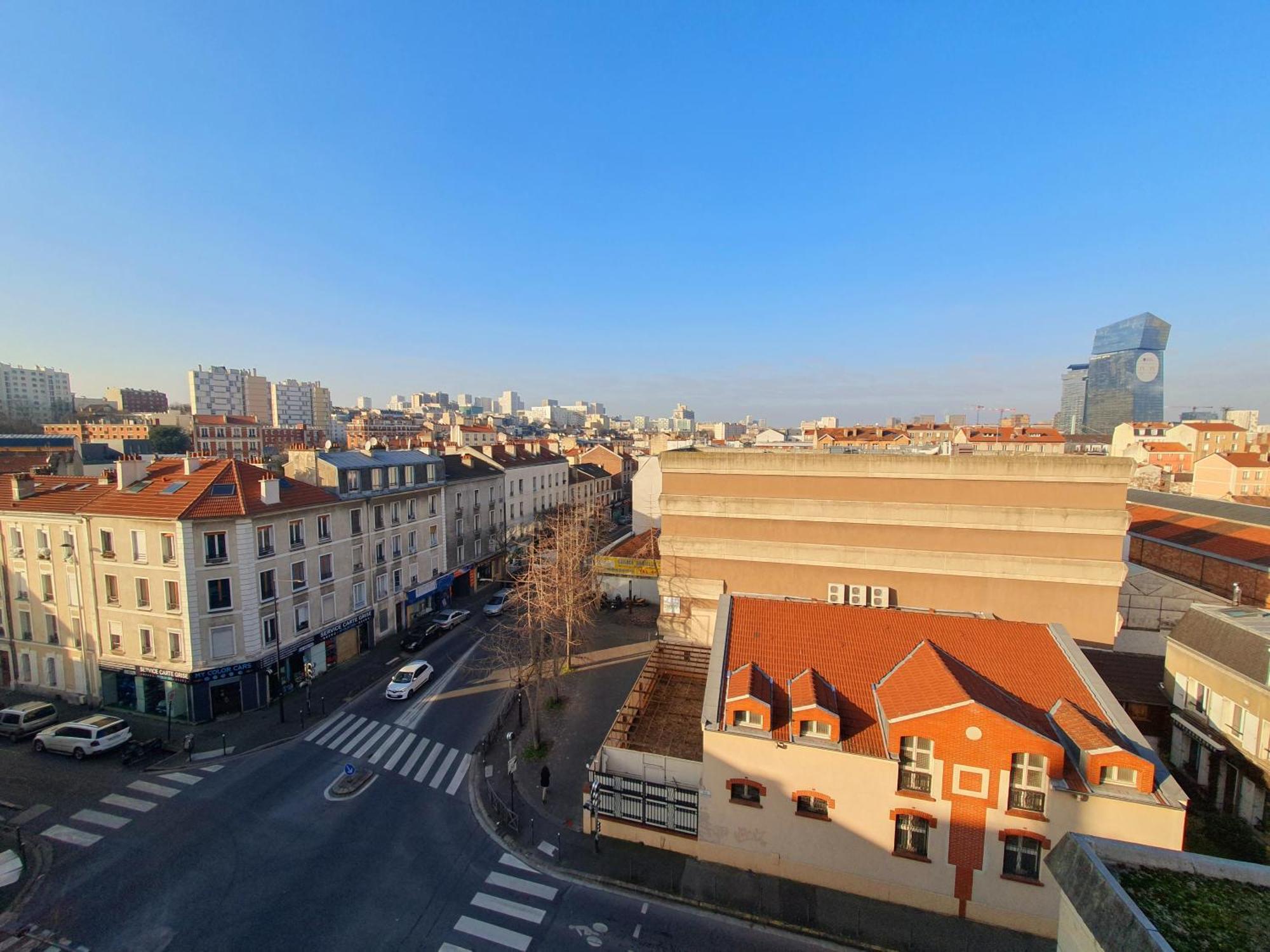 Vue sur Paris - Appartement Ivry-sur-Seine Extérieur photo
